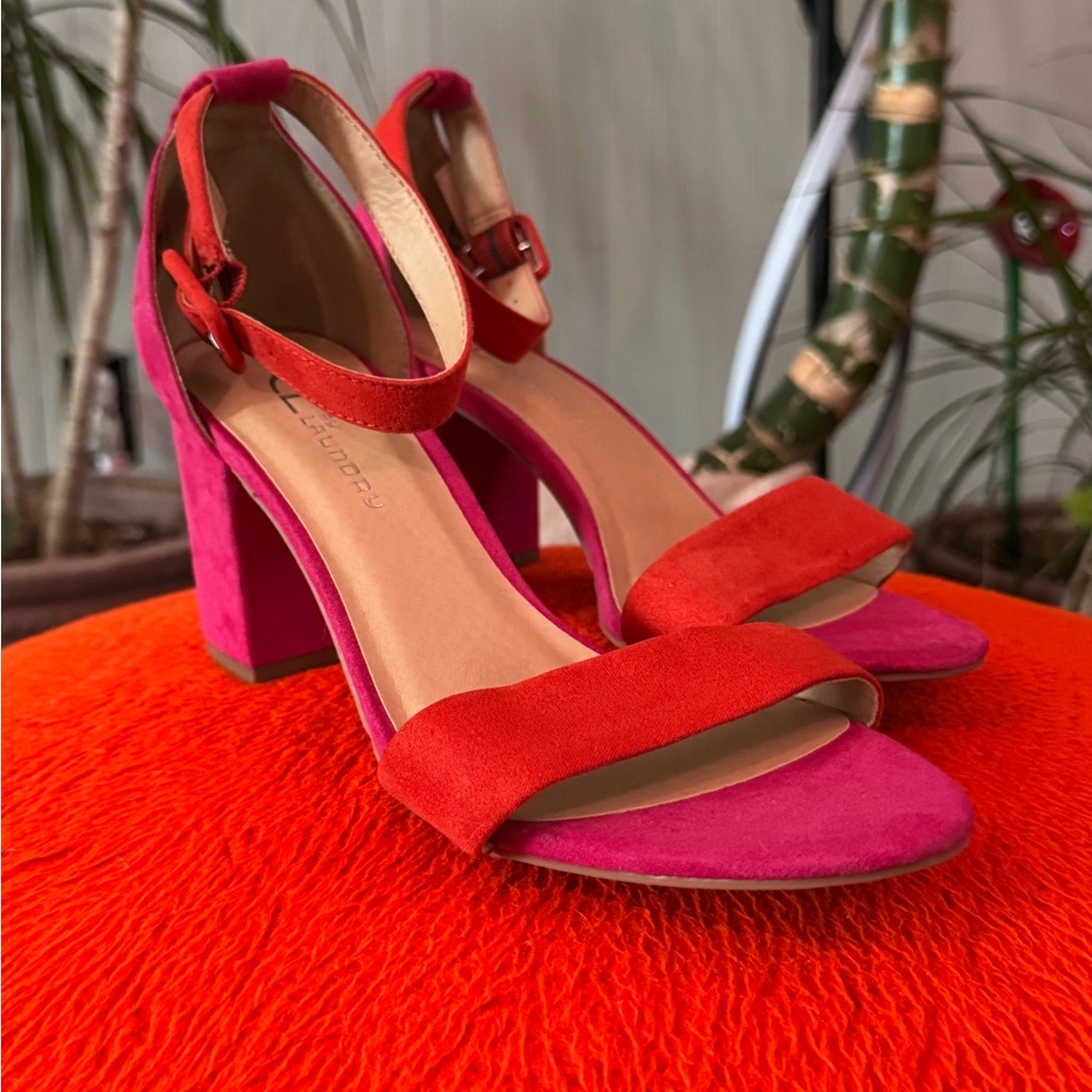 CL by Chinese Laundry Red and Pink Heels